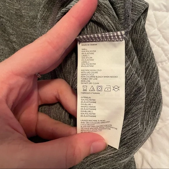 Prana Women’s Calico Athletic Dress Heather Grey - Picture 9 of 11